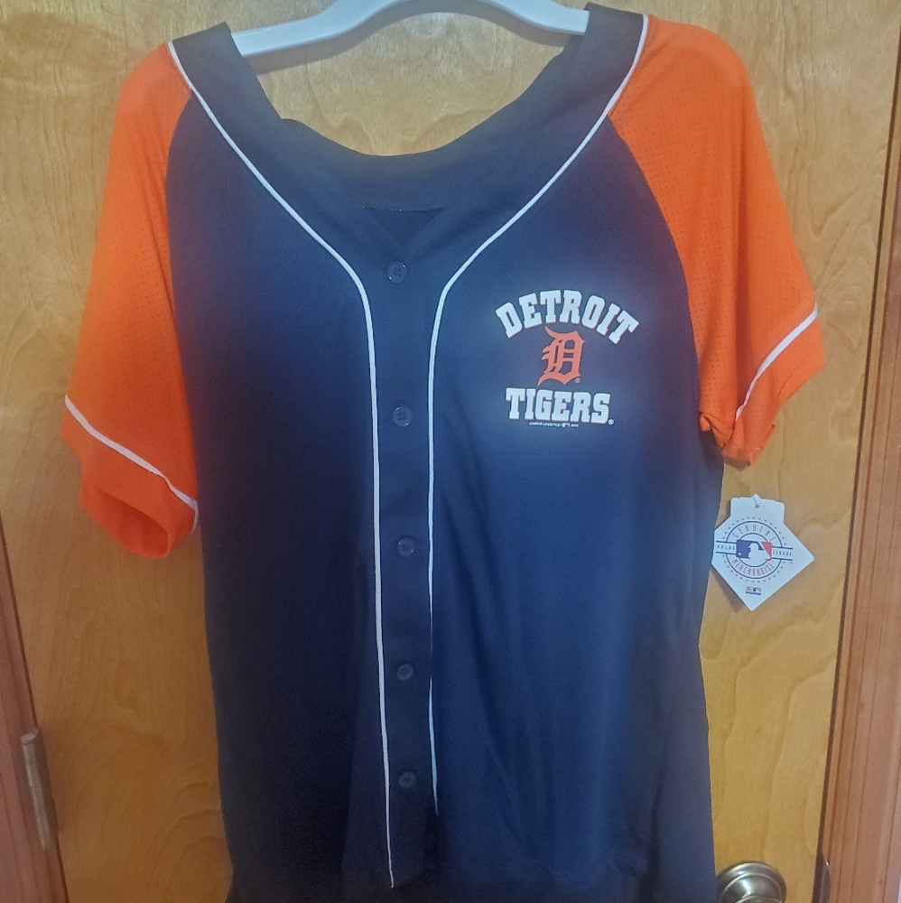 Detroit Tigers Boys Jersey Large